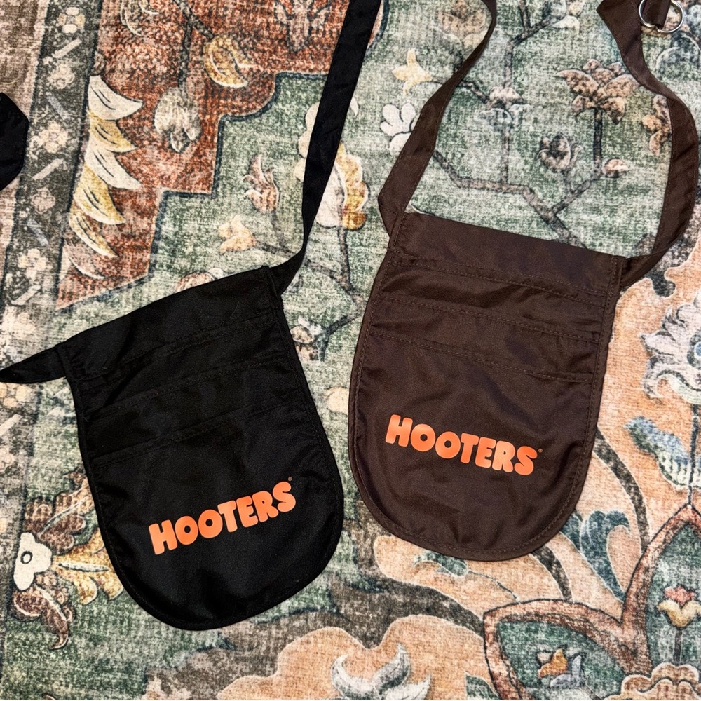 Hooters Black and Brown Server Pouches